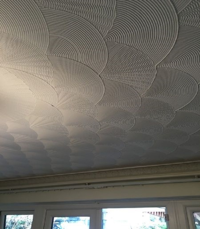 asbestos ceiling